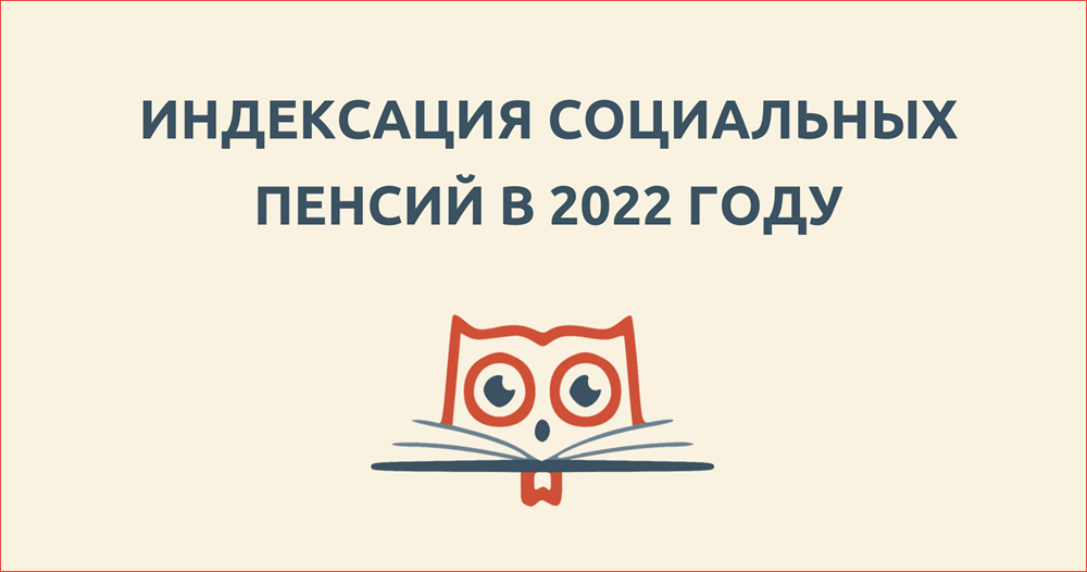 Размер социальной пенсии в 2022 году в России